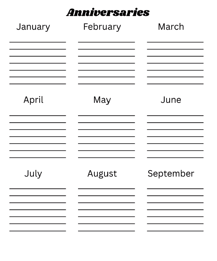 2027 Monthly Planner