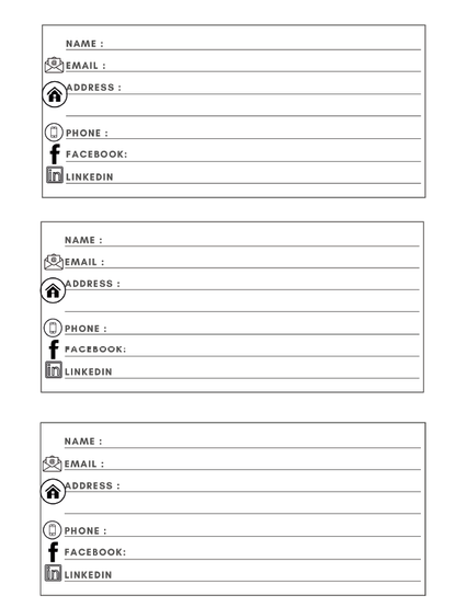 2 Year Monthly Planner