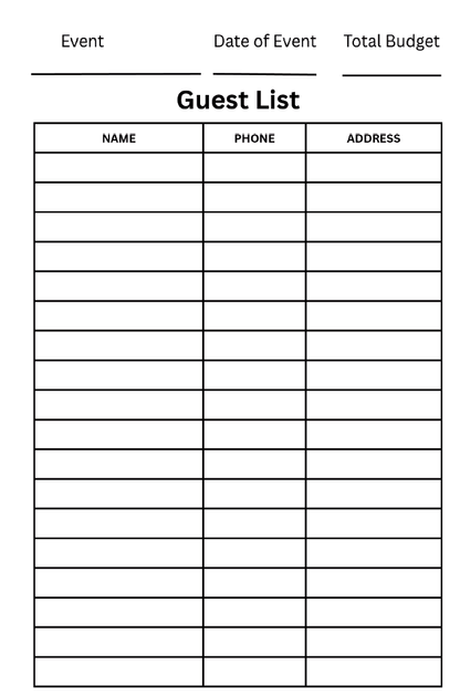 Event Planner