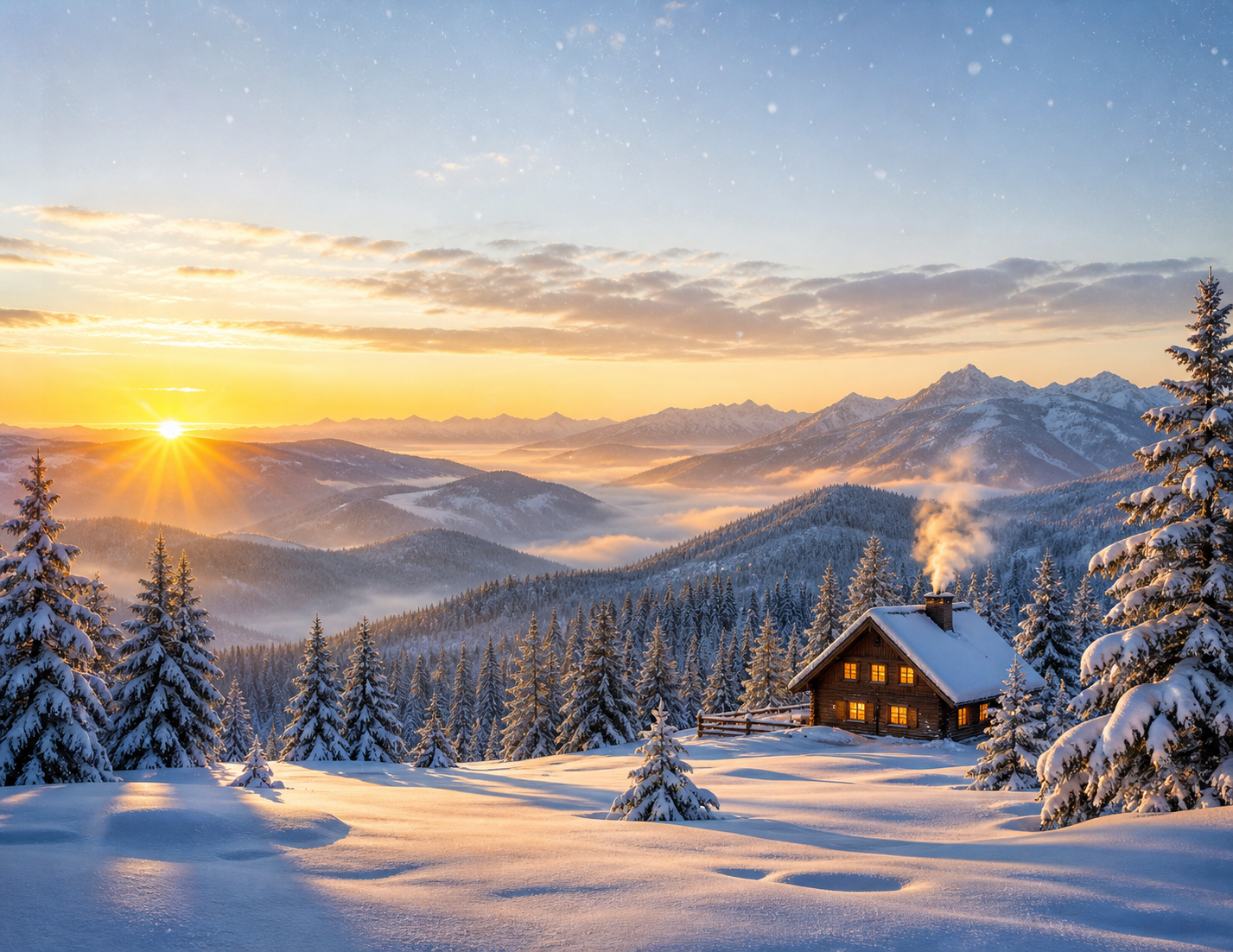 2027 Calendar of Seasons, Serene Seasonal Landscapes Wall Calendar