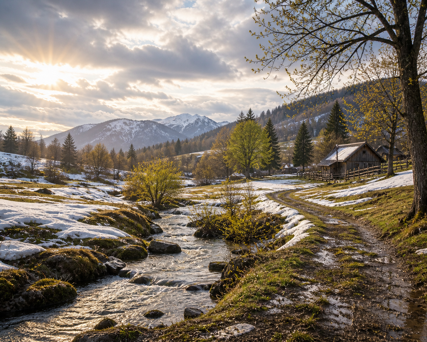 2027 Calendar of Seasons, Serene Seasonal Landscapes Wall Calendar