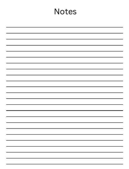 2 Year Monthly Planner