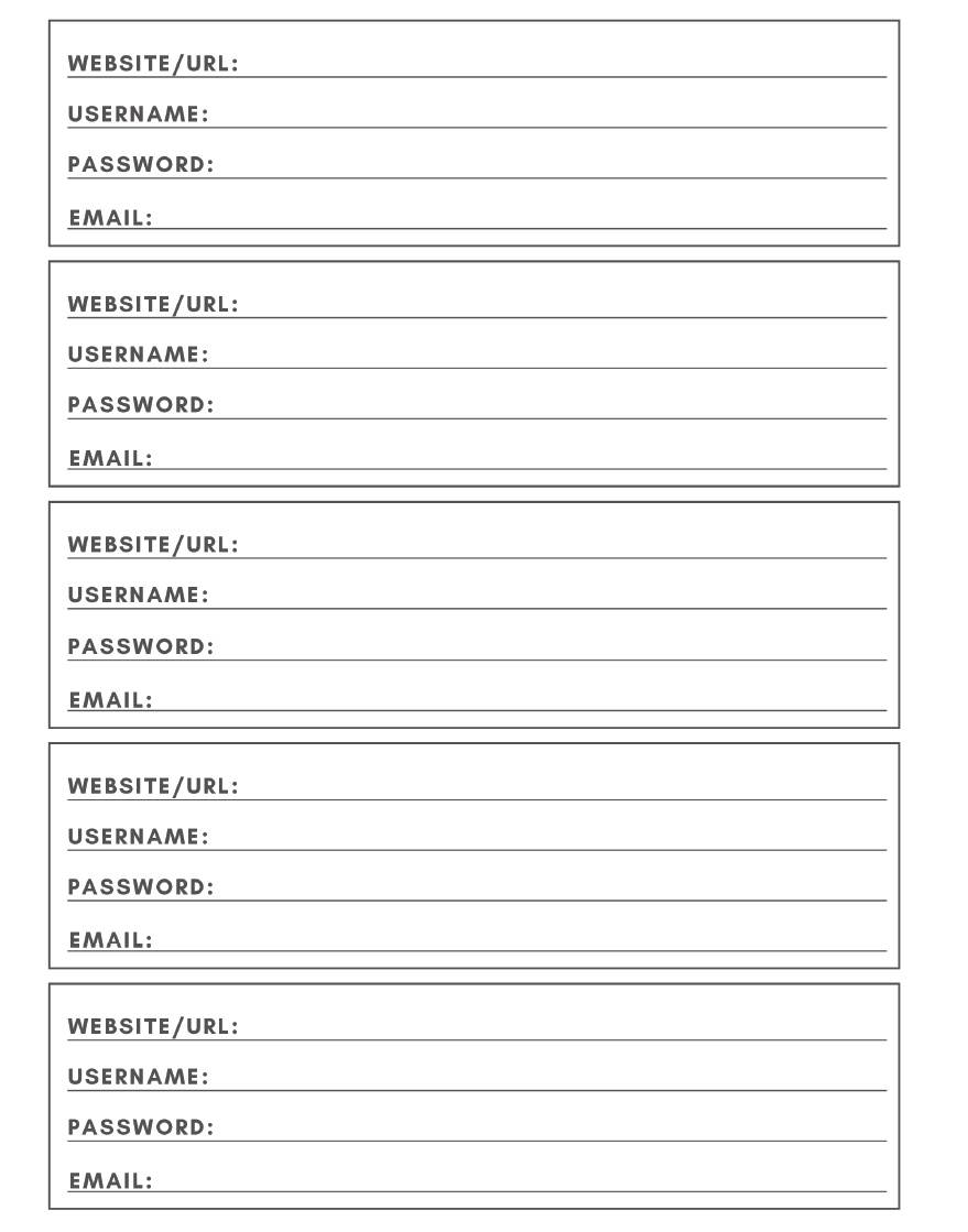 2027 Monthly Planner