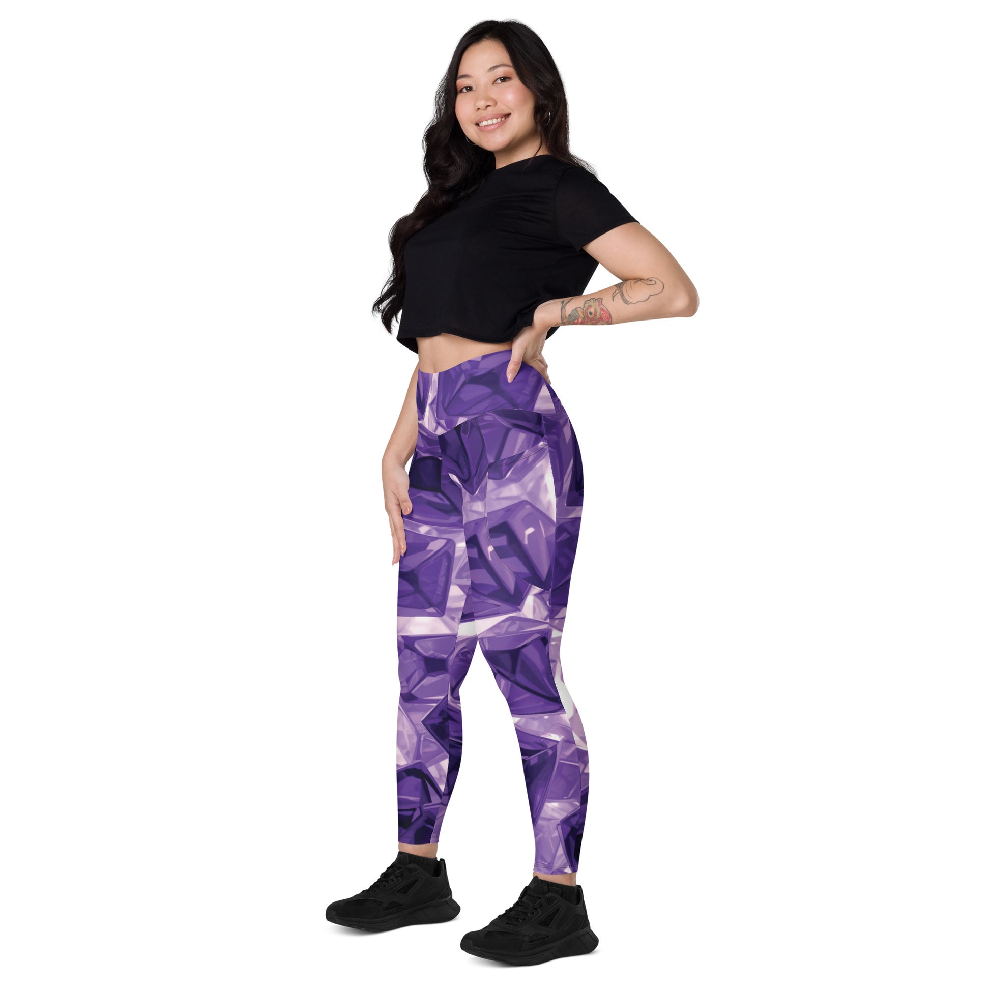 High-Waisted Pocket Leggings | Comfortable & Stylish Fit – Tess Adventure