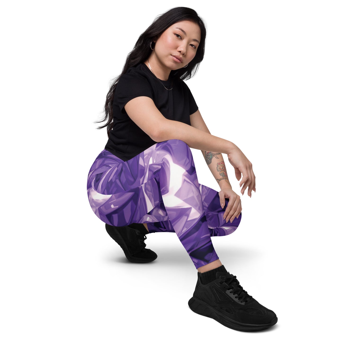 High-Waisted Pocket Leggings | Comfortable & Stylish Fit – Tess Adventure