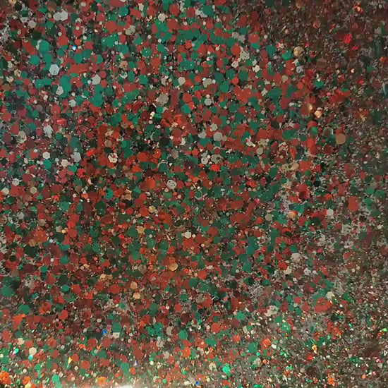 Glitter Resin Christmas Bowl