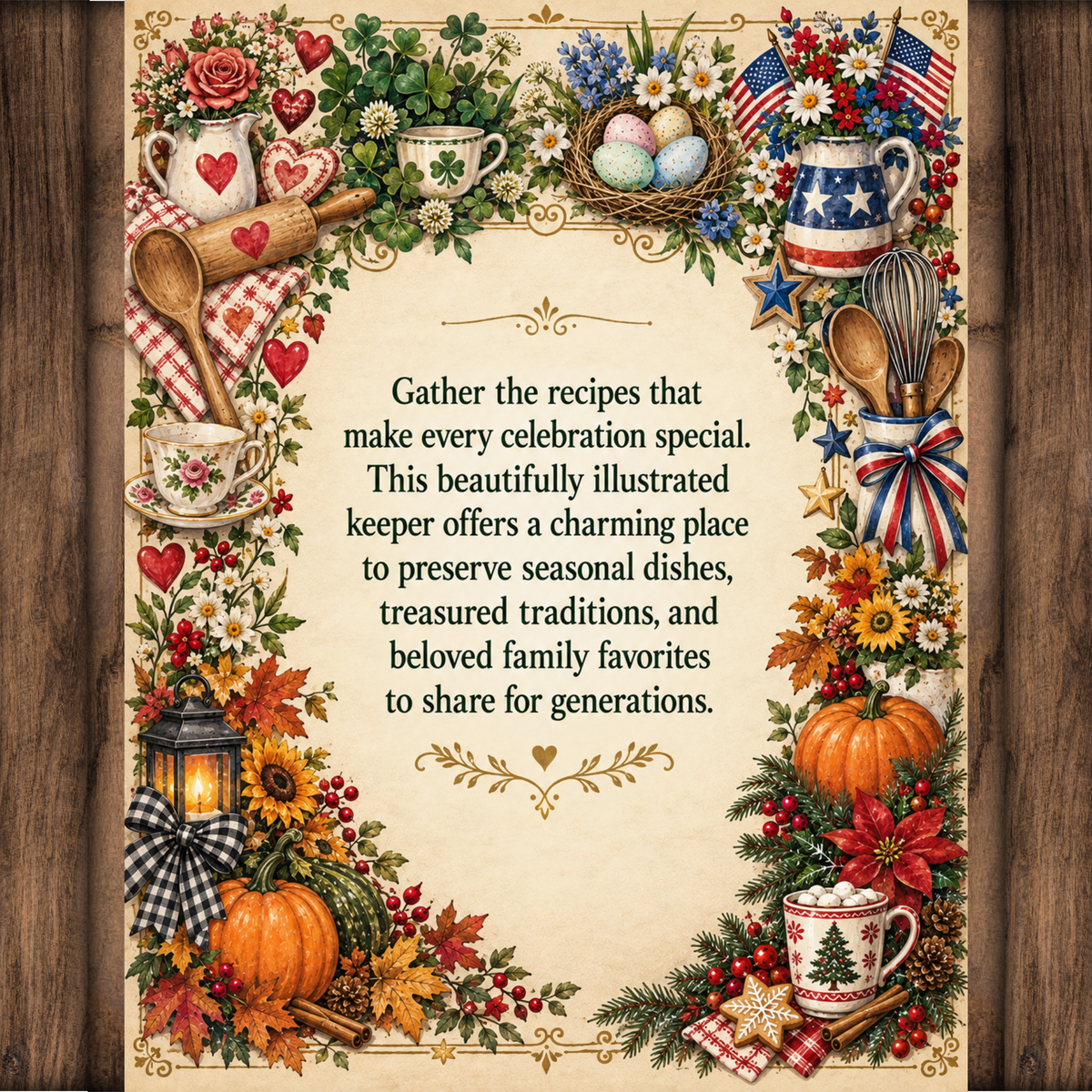 Holiday Family Favorites Recipe Book
